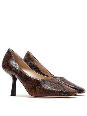 *NEW* Jimmy Choo Marcela 85 Snake Print Pumps - US 6